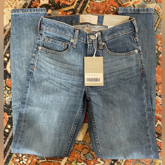 NWT EVERLANE The Mid-Rise Skinny Stretch Jean - Picture 2 of 6